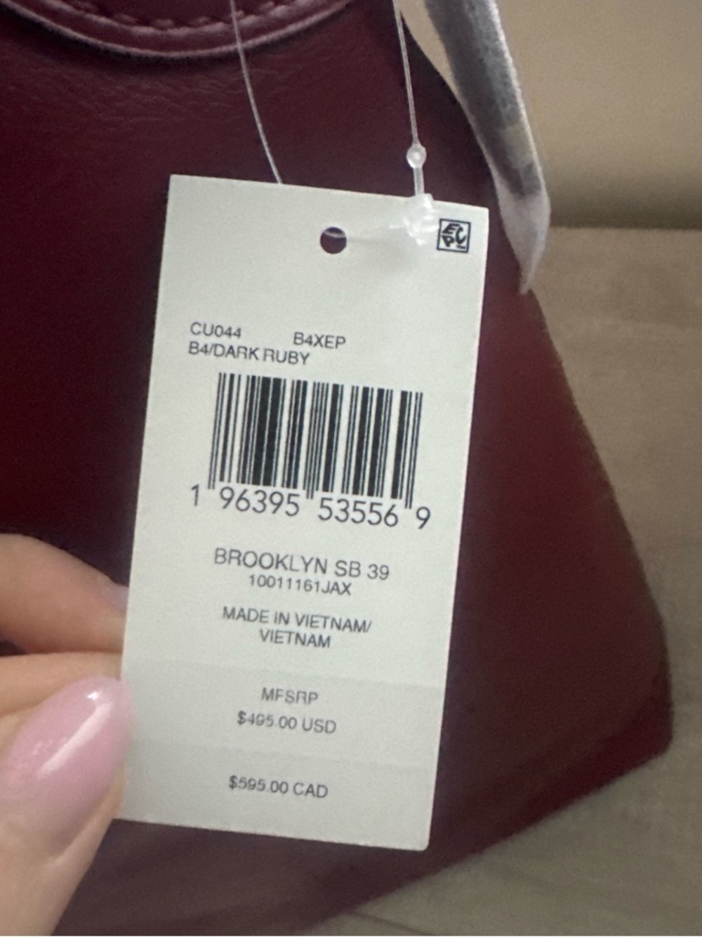 Coach Brooklyn Shoulder 39 Bag | Brand New with Tags 🆕✨ - Picture 4 of 11